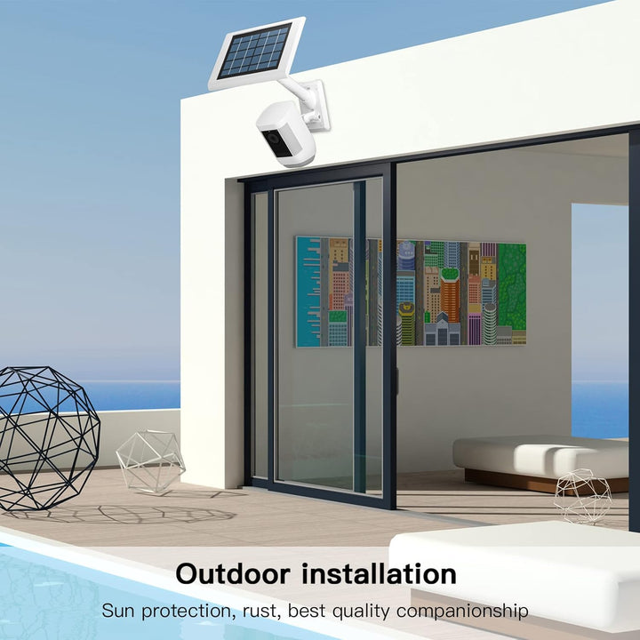 HOLACA 2 in 1 Halterung für Ring Solarpanel, Spotlight Cam/Pro und Stick Up Cam Battery Zubehör zur