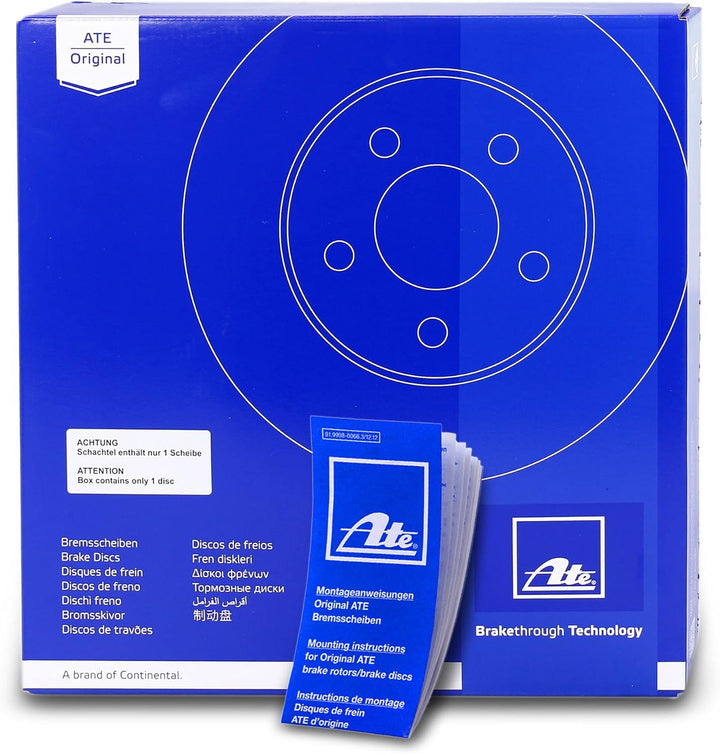 ATE 24.0122-0152.1 Bremsscheibe