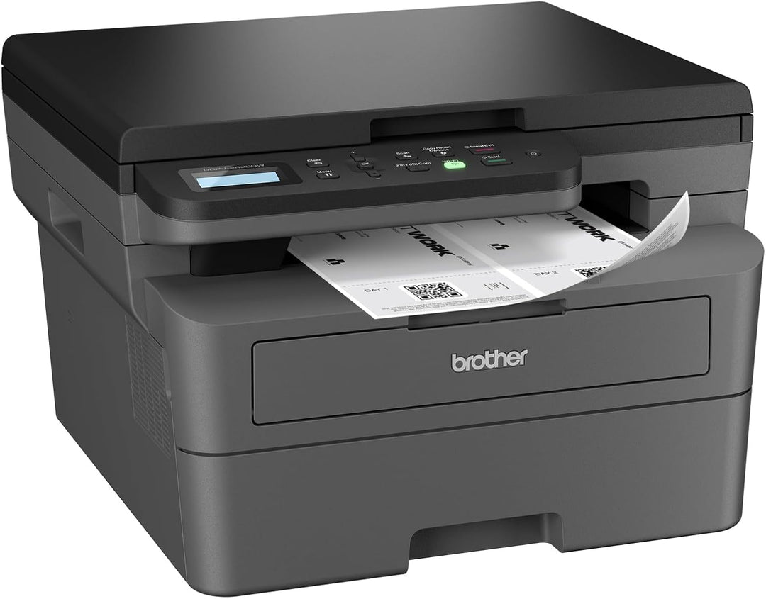 Brother MFC-L2860DW 4-in-1-Multifunktions-Laserdrucker, 34 ppm, Duplexdruck, 6,8 cm Touchscreen-Farb
