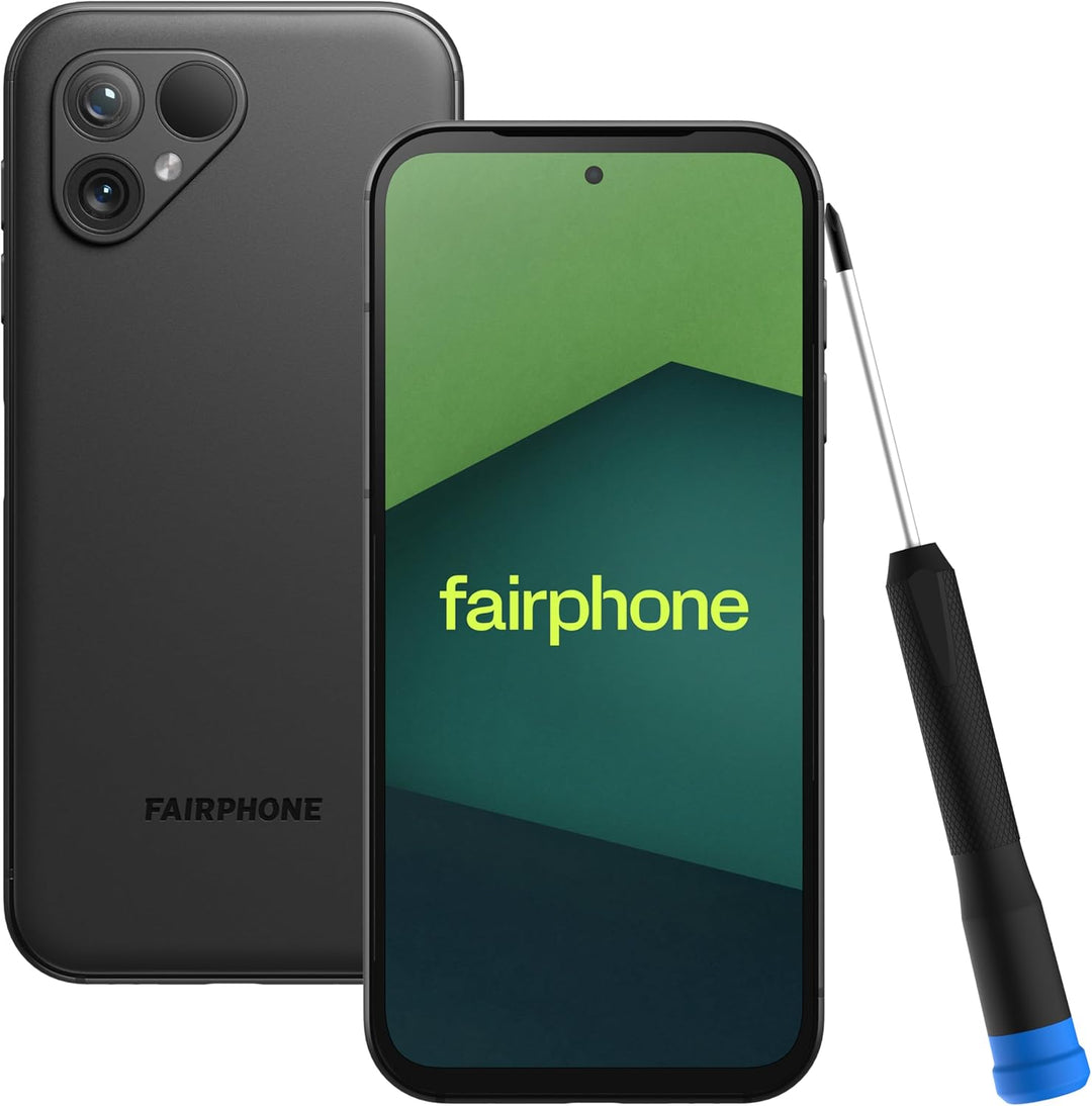 Fairphone 5 5G (8GB, 256GB) Mattes Schwarz 256 GB Mattes Schwarz, 256 GB Mattes Schwarz