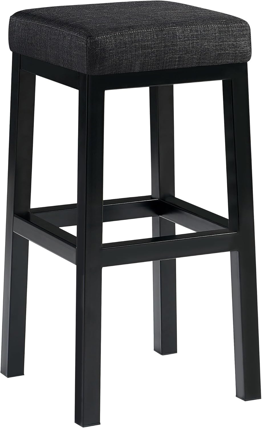 CLP Barhocker TAYLOR B80 mit hochwertiger Polsterung und pflegeleichtem Stoffbezug I Quadratischer H
