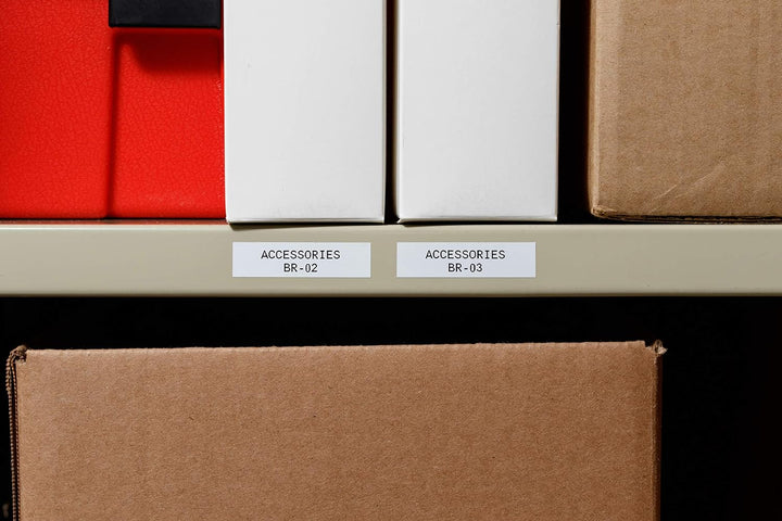 Brady (M21-500-595-WT) Vinylband für BMP21-PLUS; BMP21-LAB; BMP21 12.70 mm x 6.40 m Schwarz auf Weis