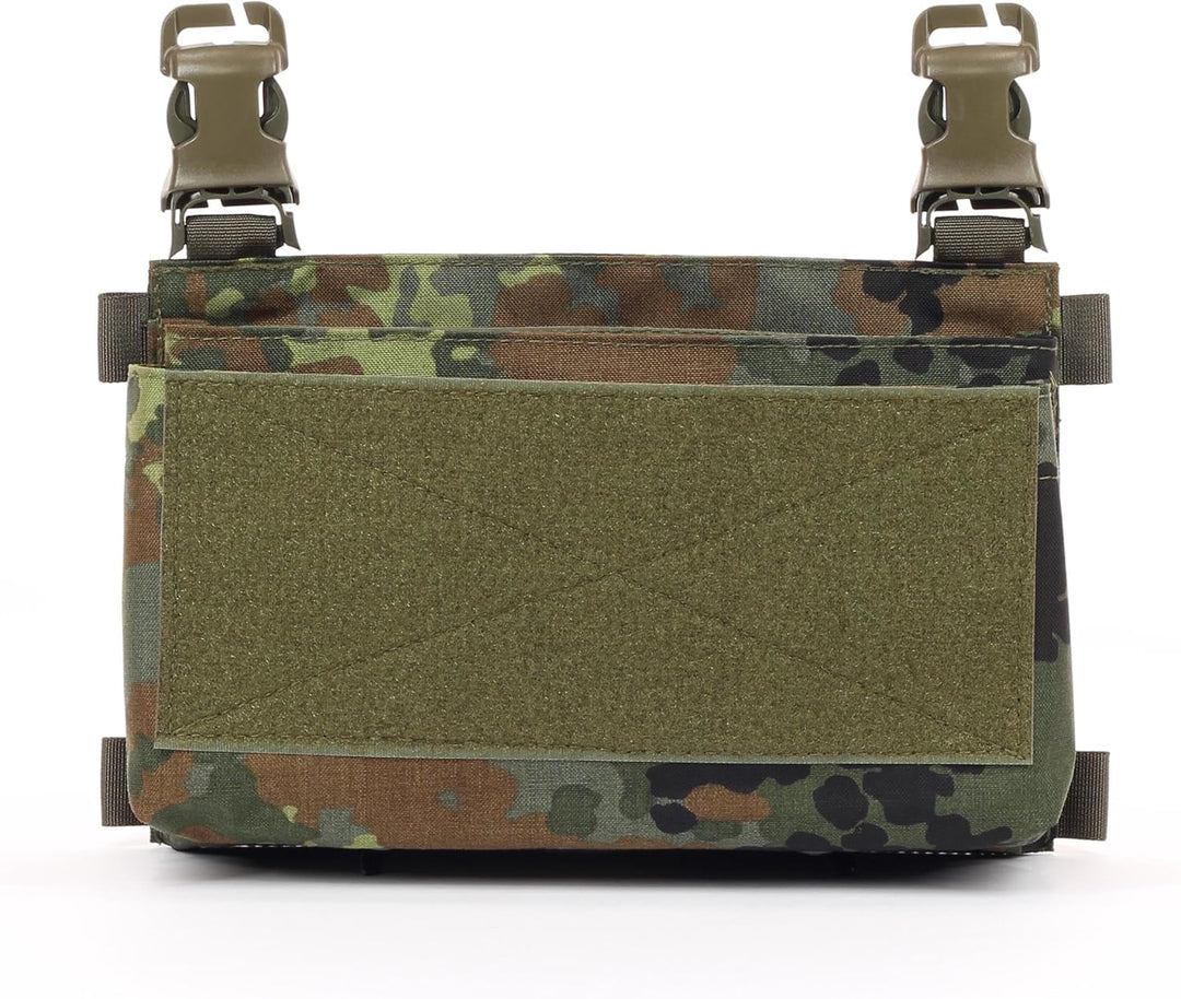 Zentauron Micro Battle Chest Rig (Extended) - Molle Mini Chest Rig für Profis - Flexibel, robust, ef