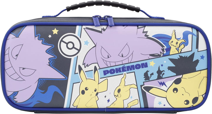 Hori Nintendo Switch Cargo Pouch Compact (Pikachu, Gengar, & Mimikyu) - Split Pad Compact Compatible