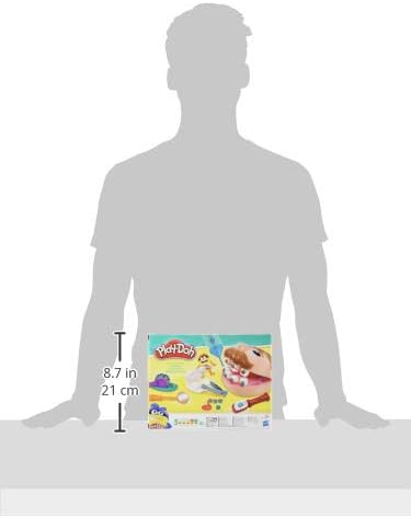 Play-Doh B5520EU50 B5520EU4 - Dr. Wackelzahn Knete, für fantasievolles und kreatives Spielen Dr. Wac