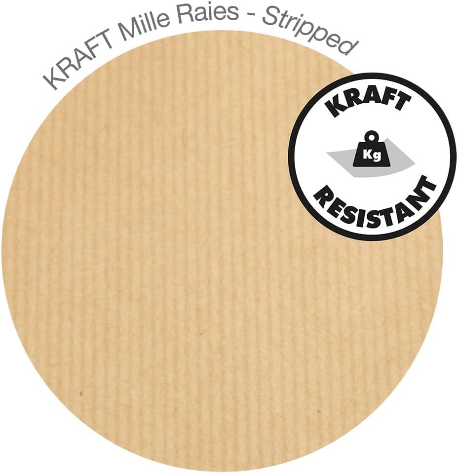 Clairefontaine 10350C - Karton mit 250 Versandtaschen mit Rillen Kraftbraun C4-229x324 mm, selbstkle