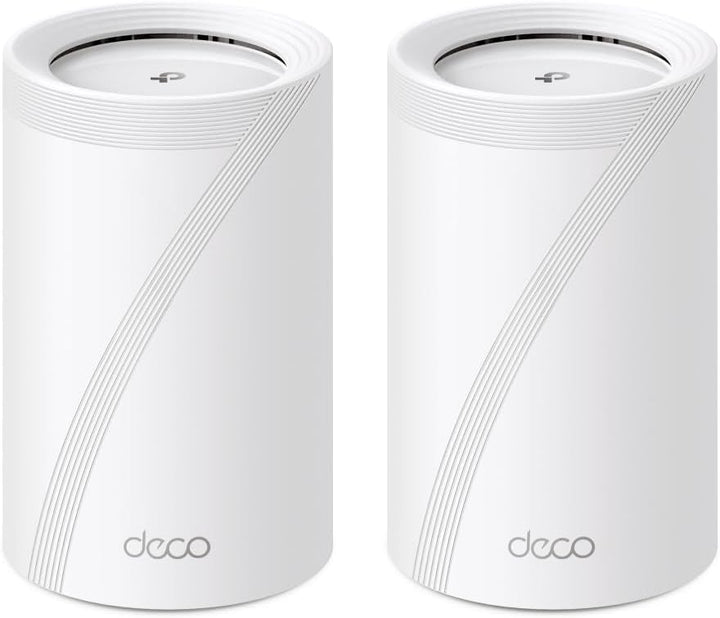 TP-Link Deco BE65 WiFi 7 Mesh WLAN Set (2er-Pack), BE9300 Tri-Band Router und Repeater (6 GHz, 2.5 G
