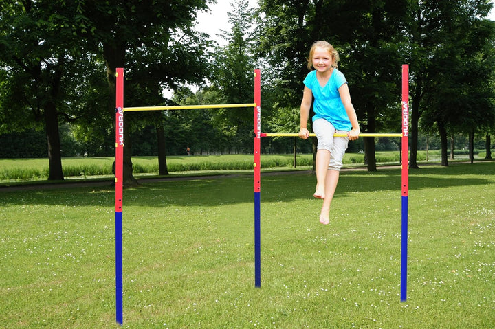 HUDORA Turnreck Fabian - Reckstange Outdoor - Reck für den Garten & Eichhorn - Outdoor 2 in 1 Turnse