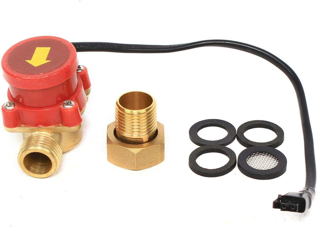 Druckerhöhungspumpe, 120W 25L Umwälzpumpe Heisswasserpumpe 220V Wasserpumpe Hauswasserwerk Automatis