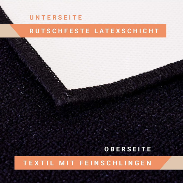 Kingpower Dartteppich mit Abwurflinie, Dart Zubehör mit Motiv, Dartmatte mit Oche, pflegeleichter Te
