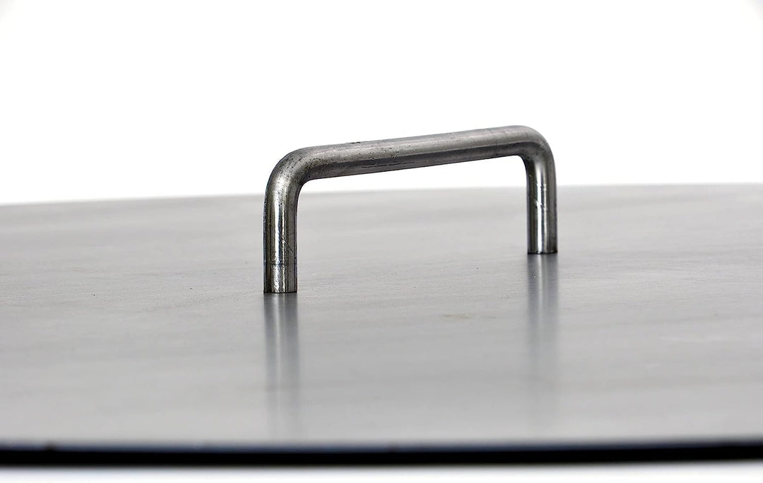 85 cm Deckel für Feuerschalen Feuertonnen Schwenkgrills aus 2,0 mm Stahl mit Griff - Feuerdeckel