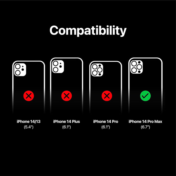 Decoded Premium Handyhülle - iPhone 14 Pro Max - Getestet von Apple - Europäisches Leder - Extra Sch