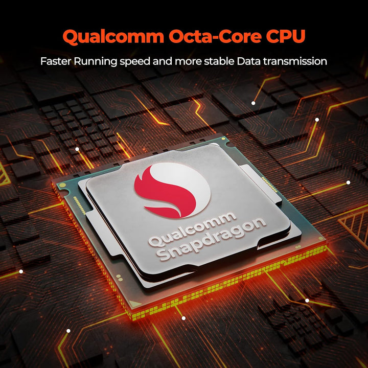 MUNBYN PDA Scanner Android, POS Terminal Handheld PDA, Zebra Barcode-Scanner 1D 2D Barcode, Qualcomm