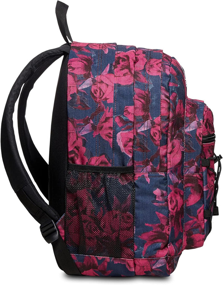 RUCKSACK INVICTA DIAL ROSES FANTASY mit Trinkflaschenfach, Extra Platz - 38 LT - Unisex, für Uni, Sp