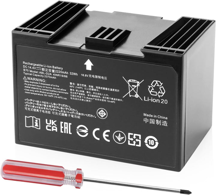 Vacuum Cleaner Batterie Pour iRobot j7 i4 j8+, Pour Combo j5 i5 j7+ j9+,j7 j7+ j7550 i4 i4+ i4 Plus