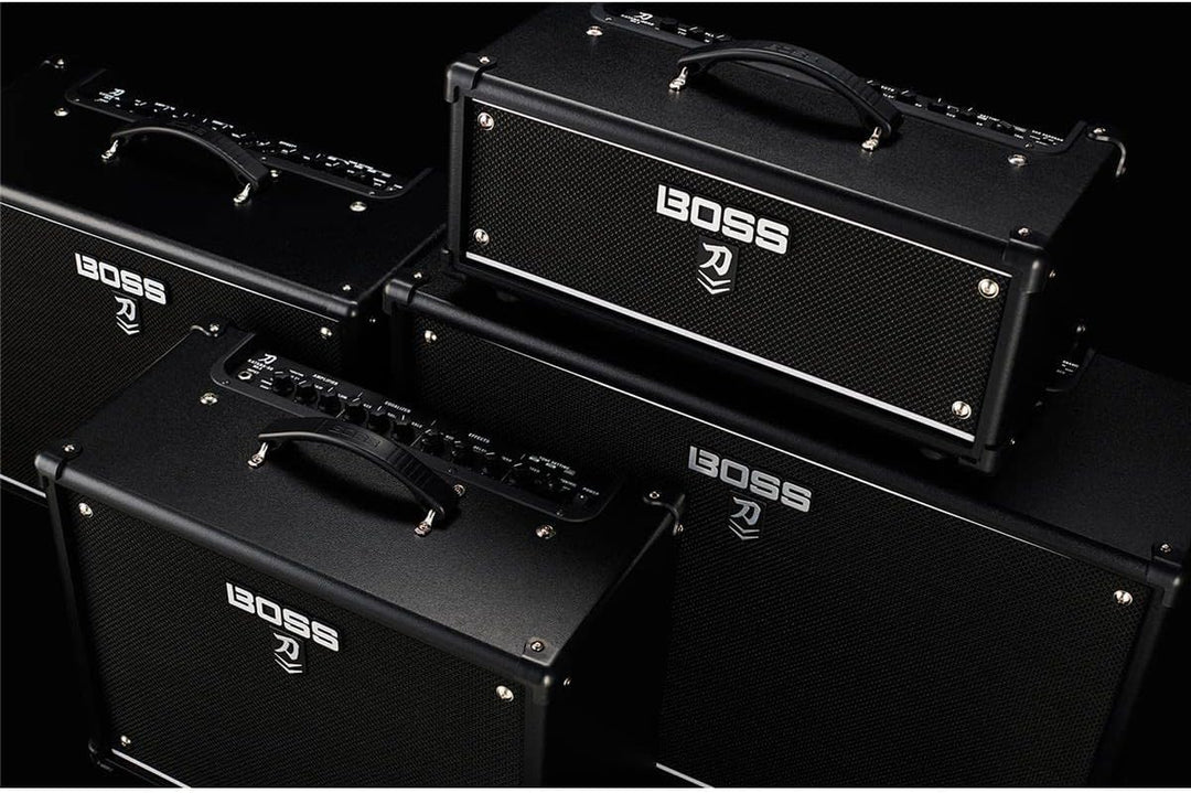 BOSS Katana MKII Head Gitarrenverstärker, tragbarer 100 Watt Gitarrenverstärker-Head mit leistungsst