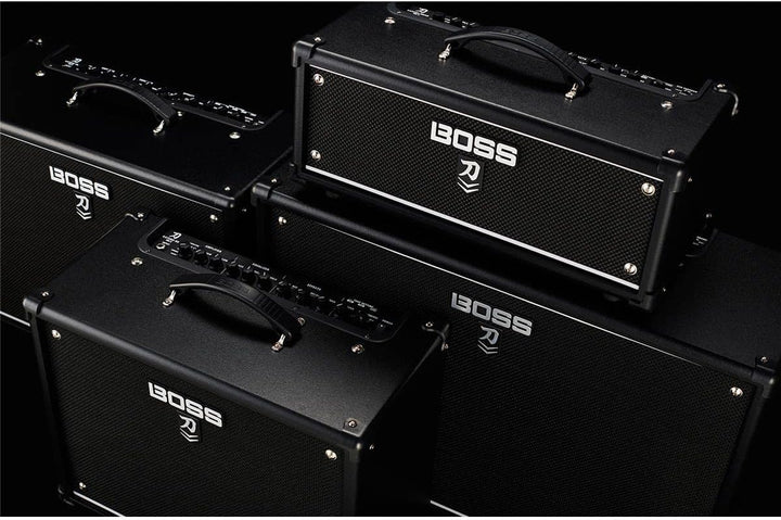 BOSS Katana MKII Head Gitarrenverstärker, tragbarer 100 Watt Gitarrenverstärker-Head mit leistungsst