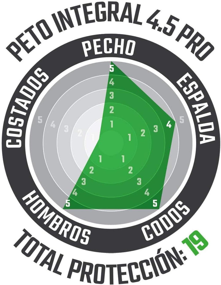 Leatt 4.5 Pro Body Protektorenjacke Schwarz XXL, Schwarz XXL