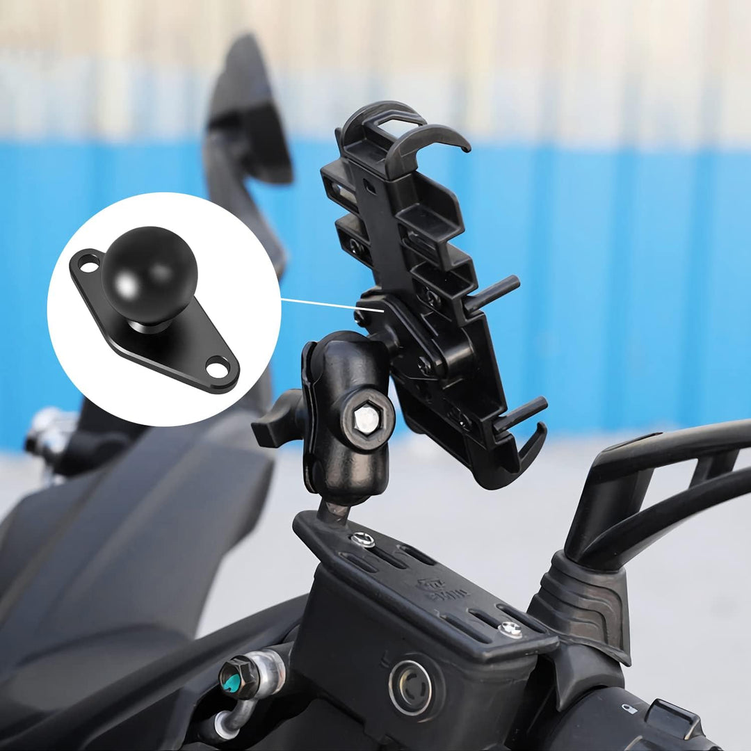 Ram Mount Arm Handyhalter Fahrrad Kugelkopf Wandhalterung Diamant Base 2 Stck 1" Handyhalterung zum