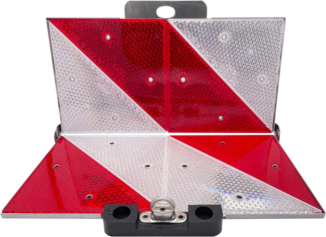 GEKA Klappbare Park-Warntafel KFZ | Das OEM Original vieler Hersteller, zugelassene Parkwarntafel, A