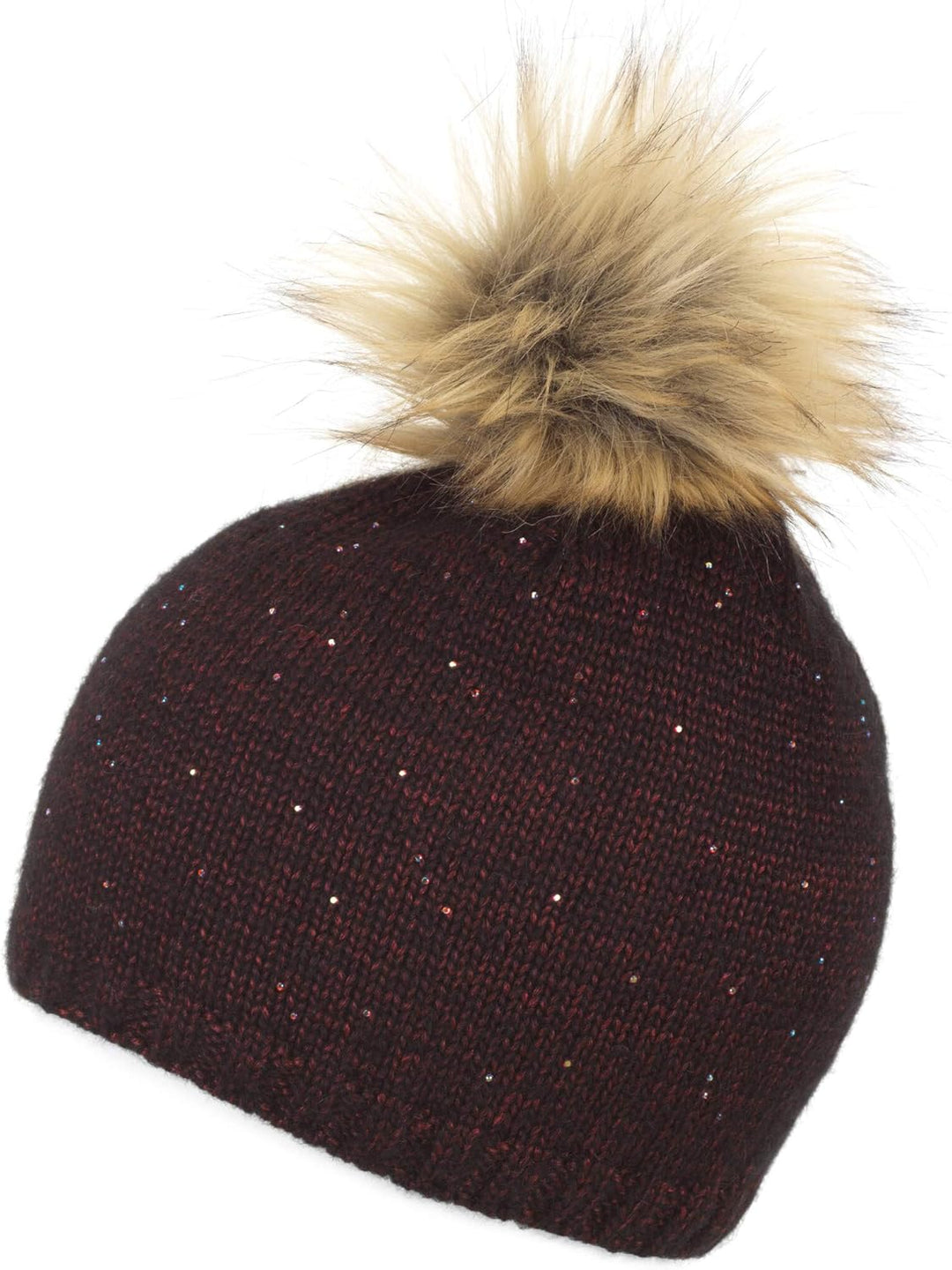 Eisbär Elma Lux Crystal MÜ Einheitsgrösse chianti-Schwarz/AF h.braun, Einheitsgrösse chianti-Schwarz