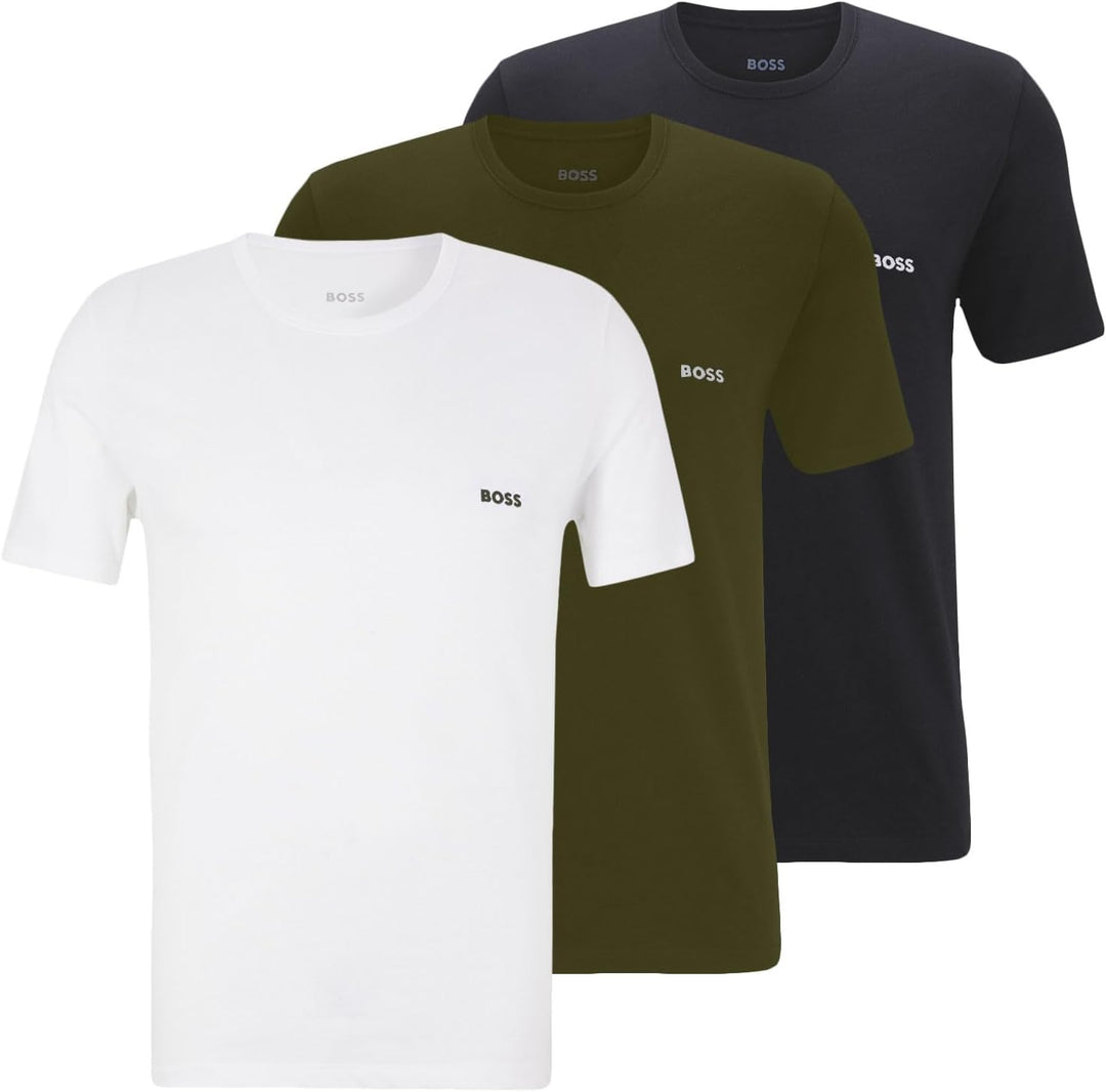 BOSS Herren T-shirt Rn 3p Co T-Shirt M -967 Open Miscellaneous, M -967 Open Miscellaneous