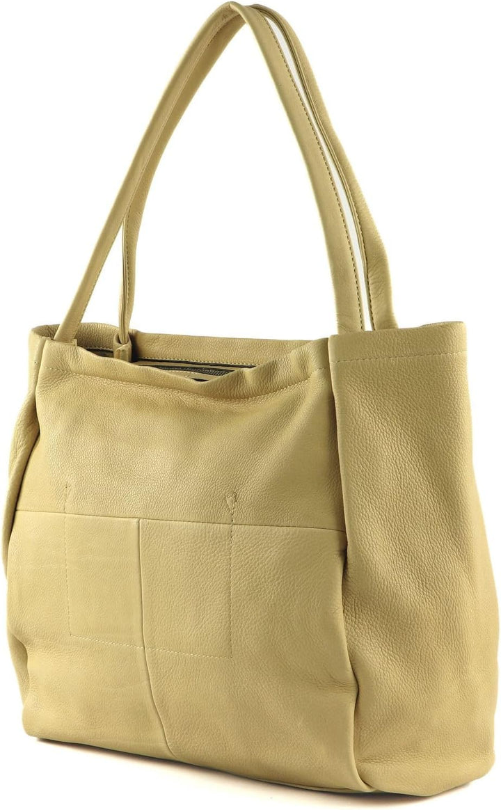 FREDsBRUDER Airy Shopper Tasche Leder 39,5 cm