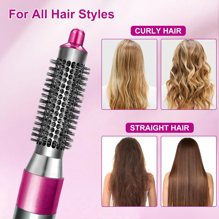 Kleine runde Volumenbürste für Dyson Airwrap HS01 HS05 Aufsatz Haarstyler-Zubehör Rose Red, Rose Red