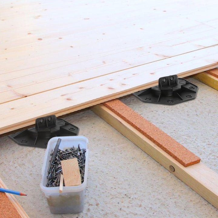 Ansobea Stelzlager Höhenverstellbar 20 Stück, Terrassenlager 18-30mm Stelzenlager Terrasse Verstellb