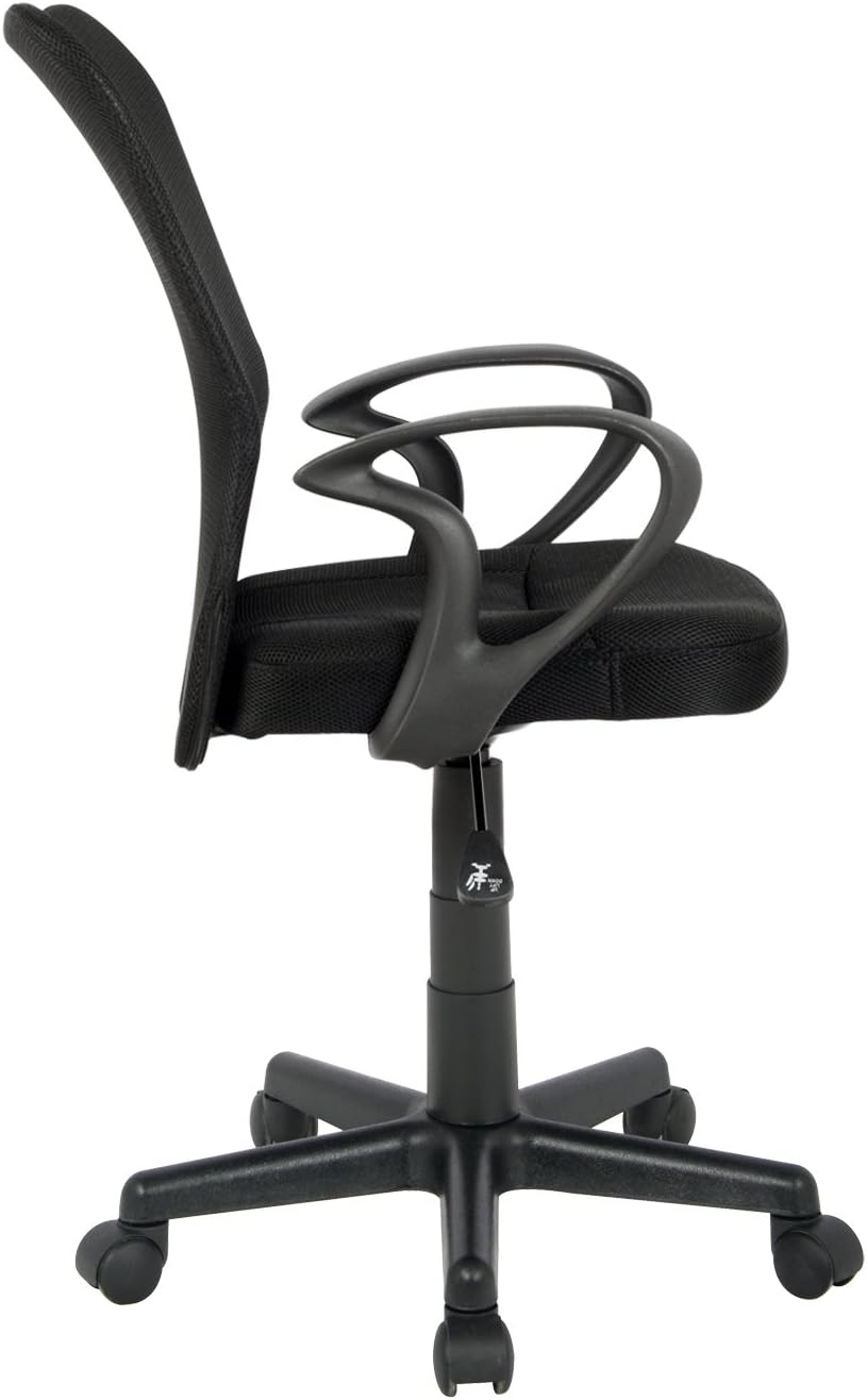 SixBros. Bürostuhl,Schreibtischstuhl, Drehstuhl für’s Büro oder Kinderzimmer, stufenlos höhenverstel