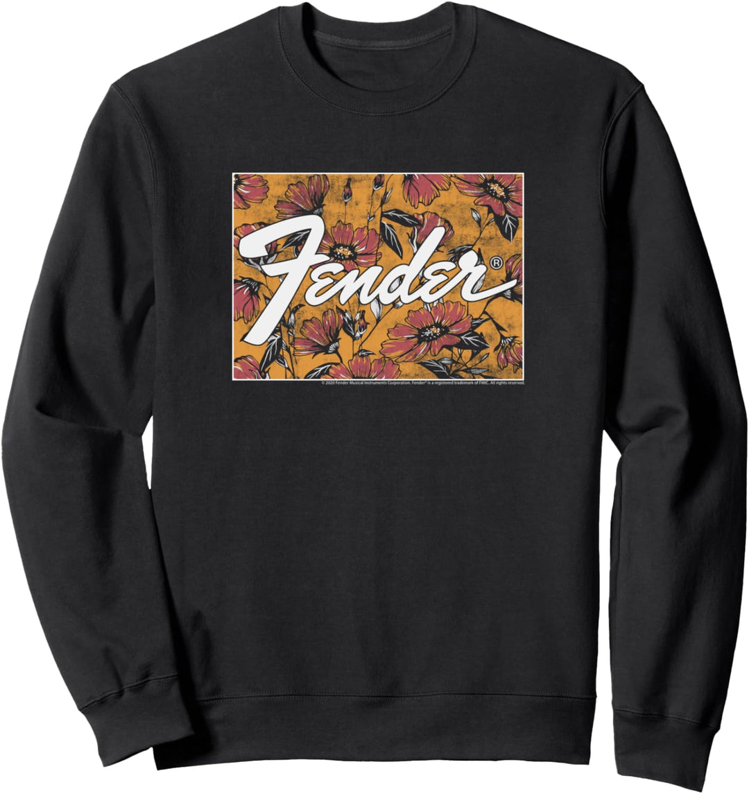 Fender Floral Box Logo Sweatshirt