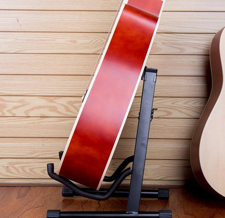 Cello-Ständer, verstellbar, zusammenklappbar, A-Rahmen, Stahl, Vorzeigeständer, Gitarrenständer aus