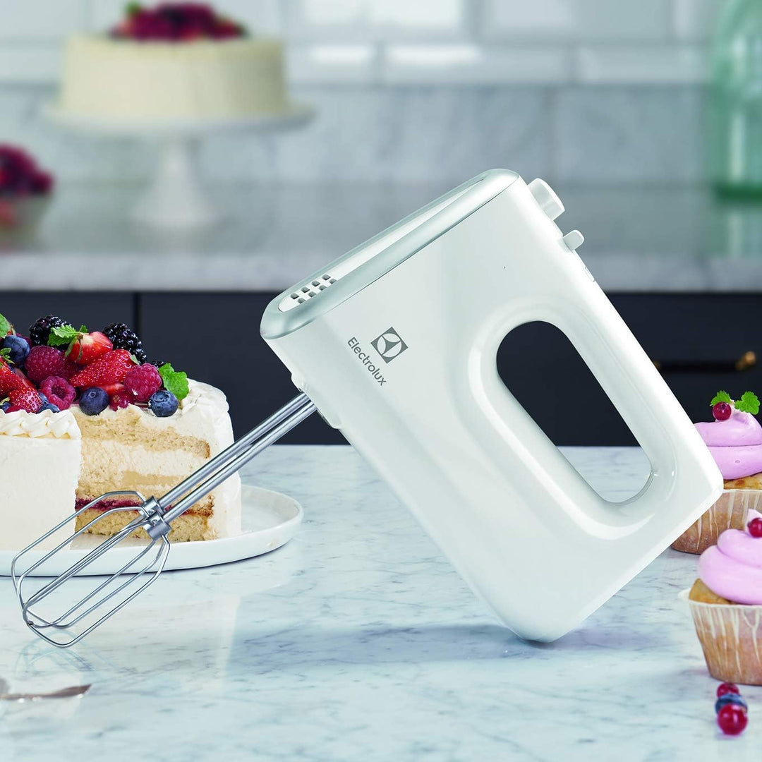 Electrolux EHM3300 Love Your Day Collection Stabmixer für Backwaren mit 450 W Leistung, Weiss, Metal