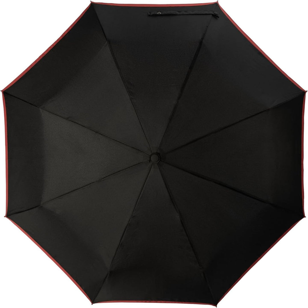 Hugo Boss Gear Regenschirm Taschenschirm aus Polyester in der Farbe Rot, Masse offen: Länge ca. 62 c