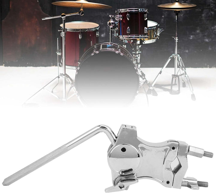 Einstellbarer Cowbell Clip Drum Extension Holder Anschlussklammer Percussion Zubehör für Schlagzeuge