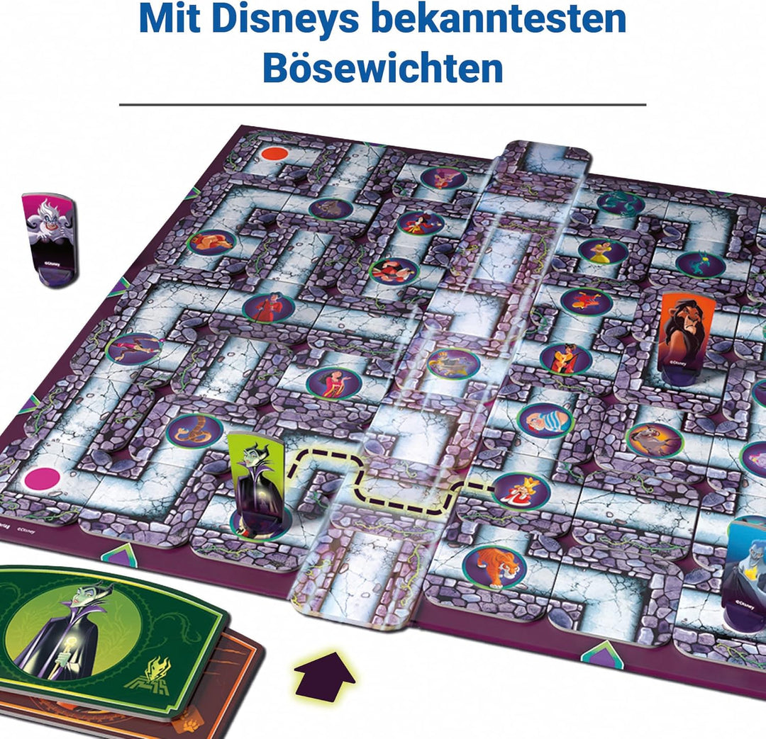 Ravensburger 27271 - Villains Labyrinth - Familienspiel für 2-4 Spieler ab 7 Jahren