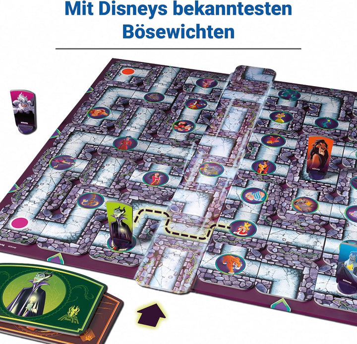 Ravensburger 27271 - Villains Labyrinth - Familienspiel für 2-4 Spieler ab 7 Jahren
