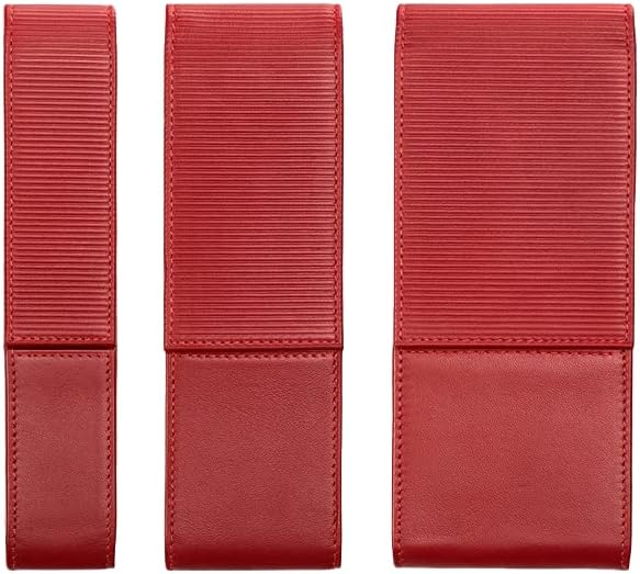 Lamy A316 Lederwaren Hochwertiges Nappaleder-Etui 859 in der Farbe Rot Für 3 Schreibgeräte A316- Für