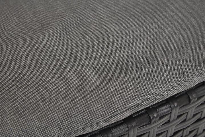 Dmora Jupiter Gartenmöbel-Set, Kissen, für den Innen-und Aussenbereich, Rattanoptik, 100% Made in It