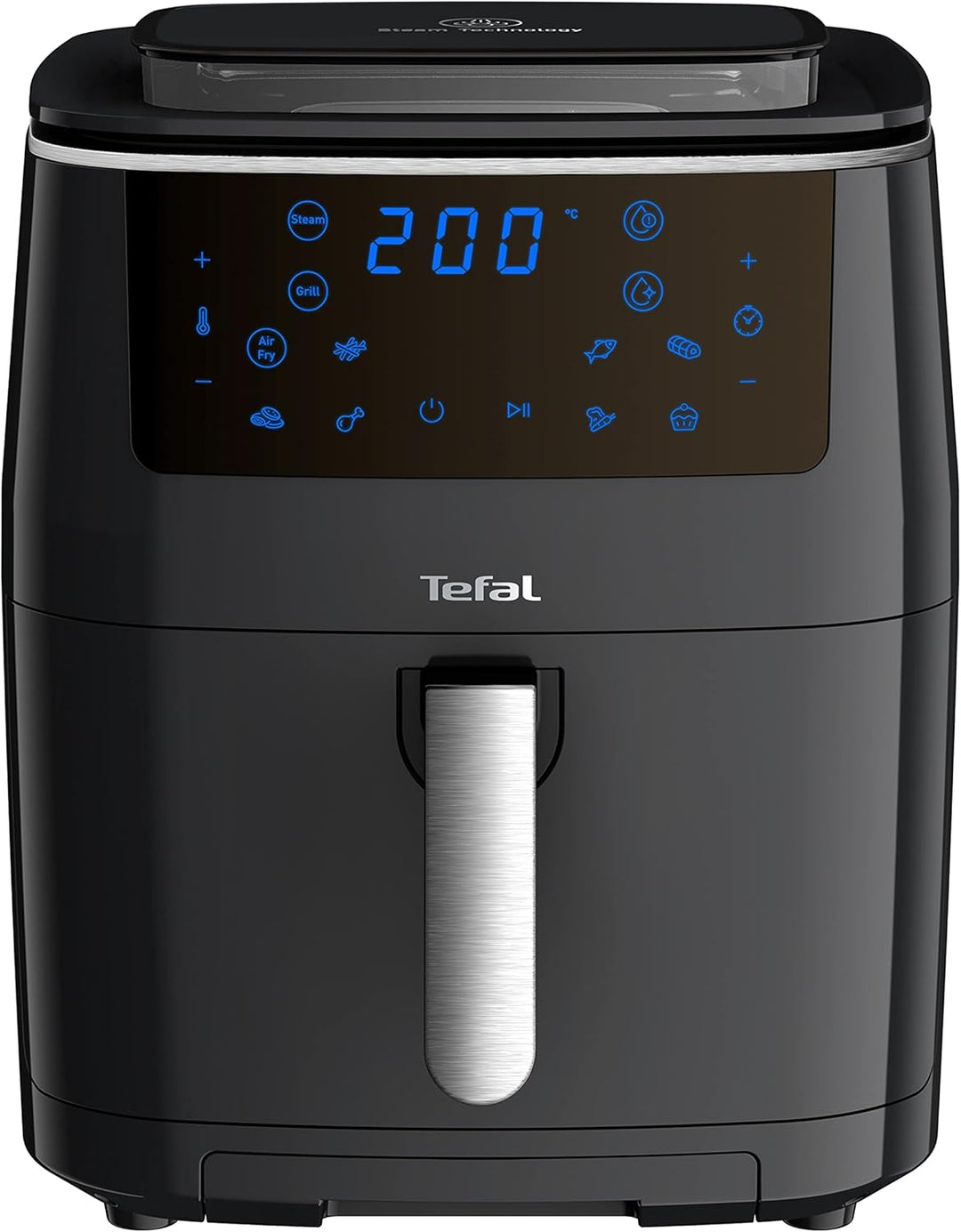 Tefal FW2018 Easy Fry Grill & Steam Heissluftfritteuse | 3-in-1 (Heissluftfritteuse, Grill und Dampf