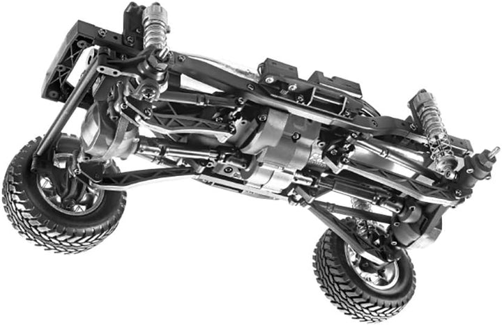 TAMIYA TAM58675 - 1:10 RC MB G-Klasse G500 (CC-02), Bausatz, zum Zusammenbauen, bebilderte Aufbauanl