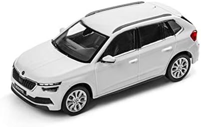 Skoda 658099300S9R Kamiq Modellauto 1: 43 Moon-Weiss Accessoires Miniatur