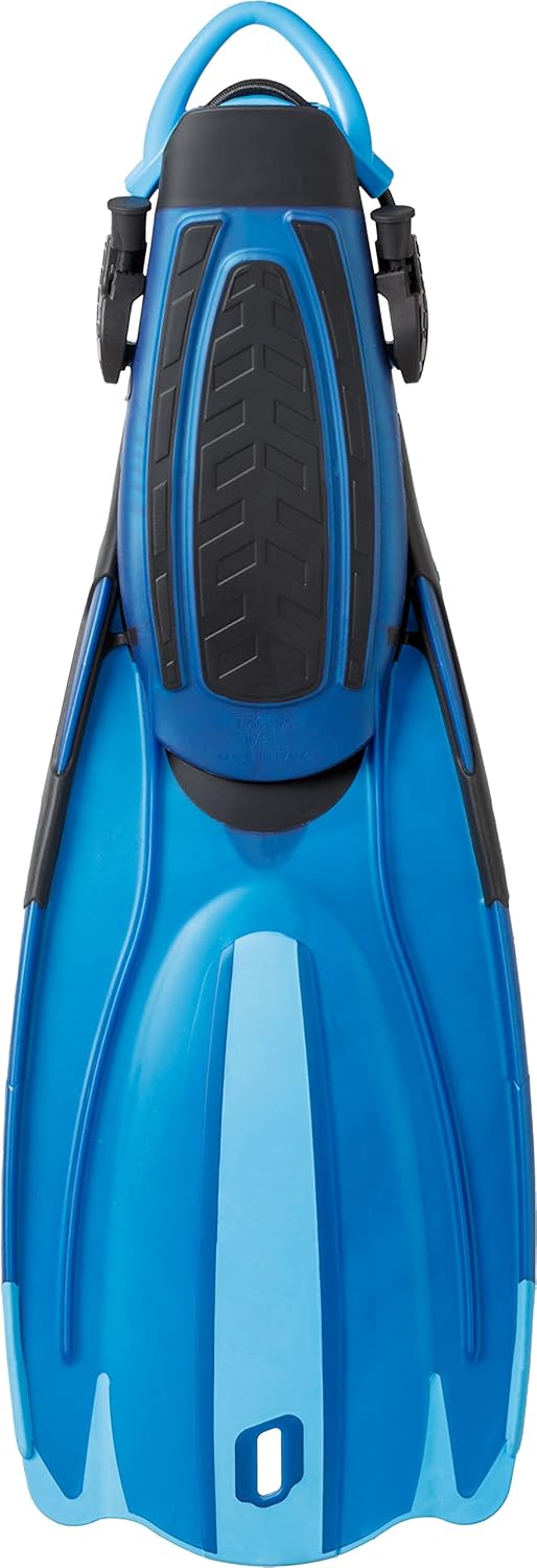 Cressi Unisex-Adult Maui Fins Flossen S/M Schwarz/Blau, S/M Schwarz/Blau