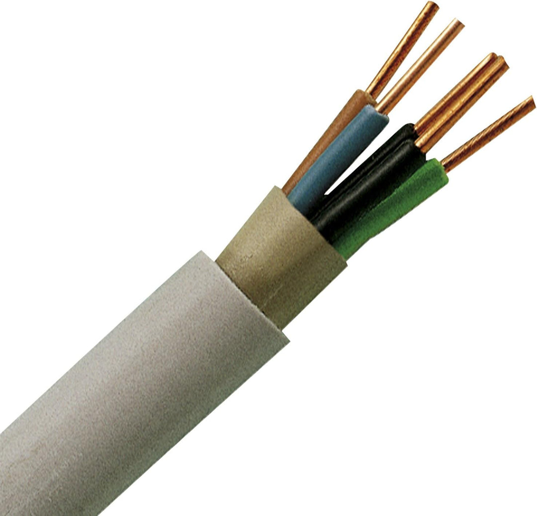 Kopp 153025000 Mantel-Leitung NYM-J 5 x 1.5 mm², 25 m, grau 25 m-Ring Single, 25 m-Ring Single