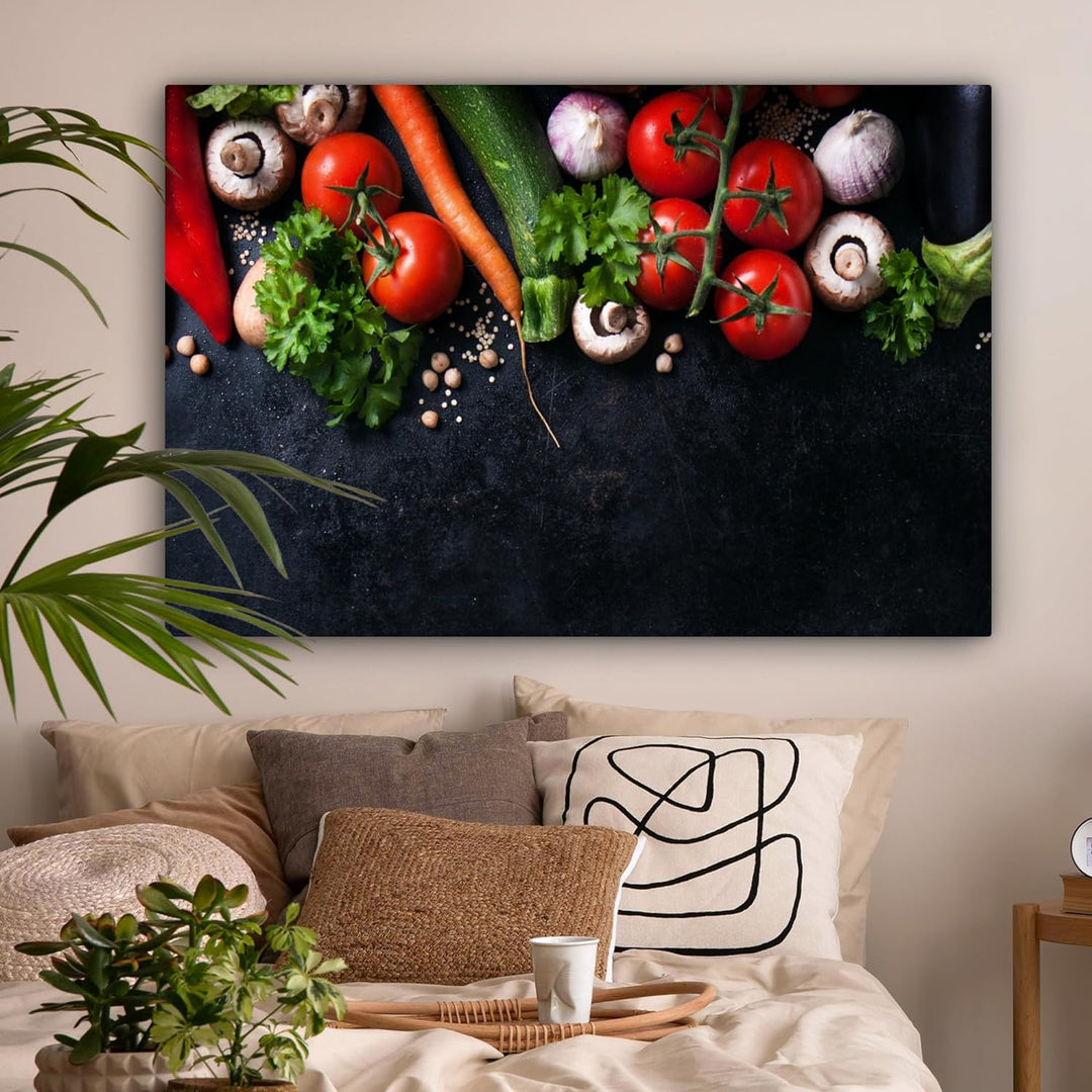 MuchoWow© Leinwand Gross 120x80 cm XXL Deko Schlafzimmer Aesthetic Leinwandbilder Wohnzimmer Gemälde