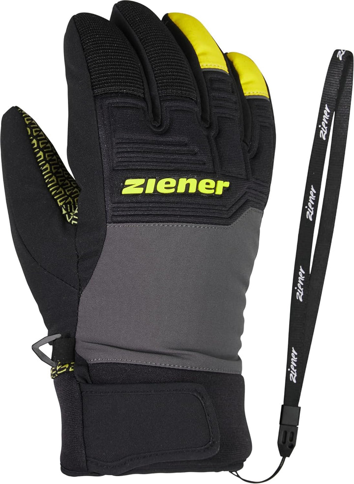Ziener Kinder Lanus As Ski-Handschuhe/Wintersport | Wasserdicht, Atmungsaktiv, Trendig, Primaloft 5.