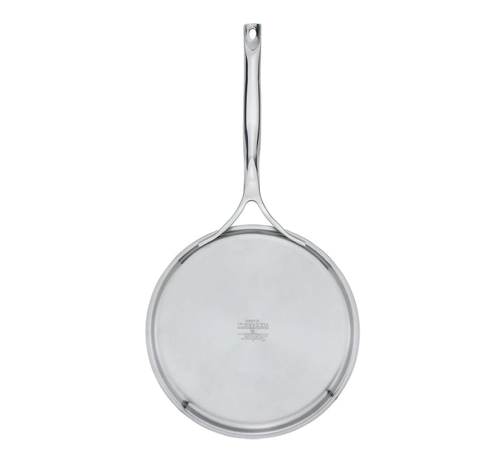Spring Vulcano Classic Crepes Pfanne 28 cm | Edelstahl | 5-Lagen-Mehrschichtmaterial | Antihaftbesch