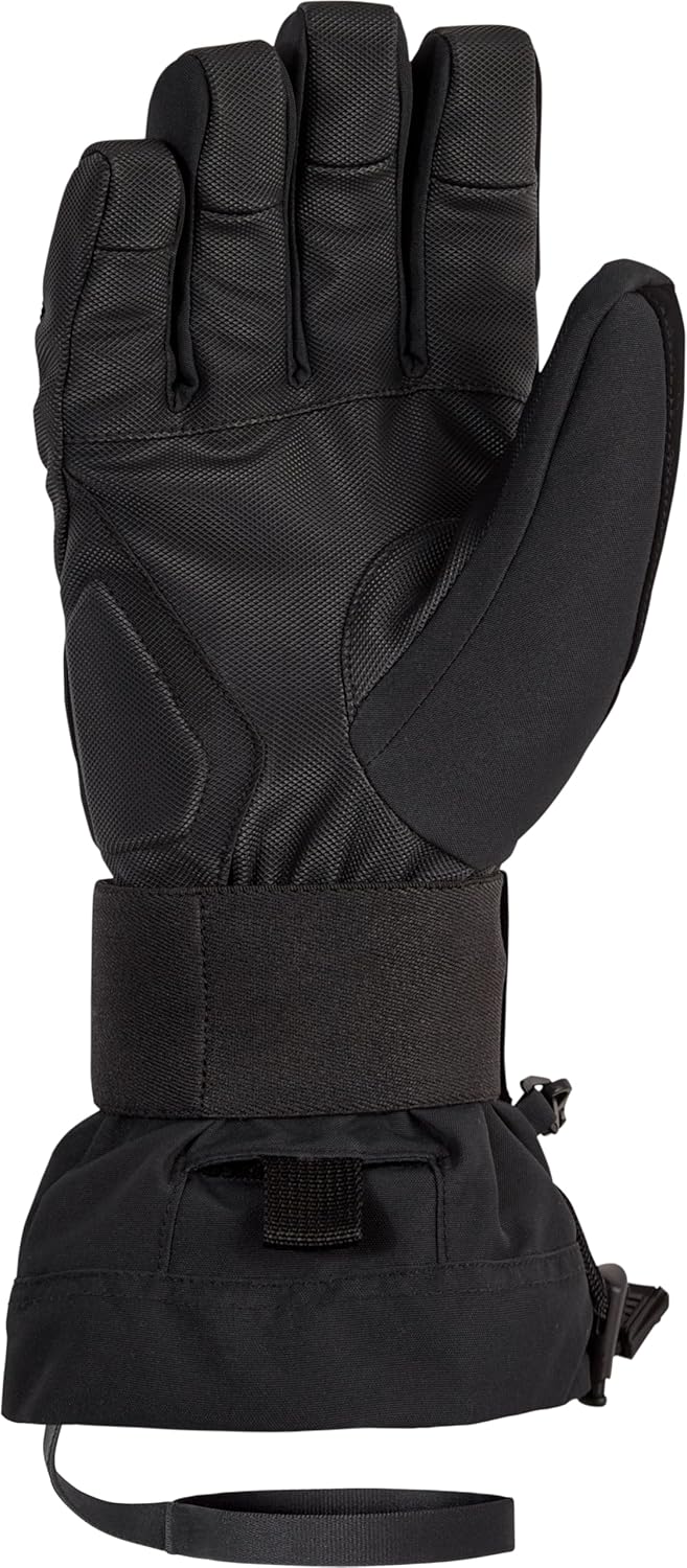 Ziener Herren Milo Snowboard-Handschuhe/Wintersport | wasserdicht, atmungsaktiv Protektor 8 Schwarz,