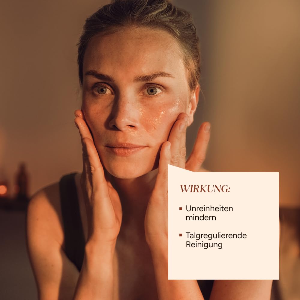 Junglück Reinigungsöl | 100 ml Cleansing Oil mit pflegendem Arganöl, Jojobalöl & Rizinusöl | Vegan u