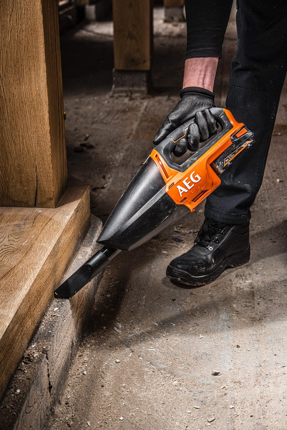 AEG 18 V Pro18V Akku-Handstaubsauger, BHSS18C-0, Luftstrom (L/Min.) 1274, Sauger, ohne Akku u. Ladeg